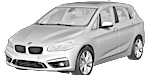 BMW F45 B1726 Fault Code